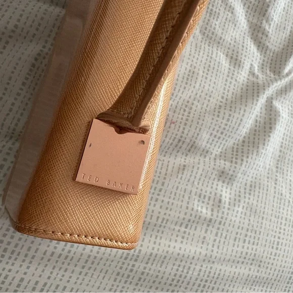 Ted Baker Gold and Blush Top-Handle Satchel - Picture 5 of 10